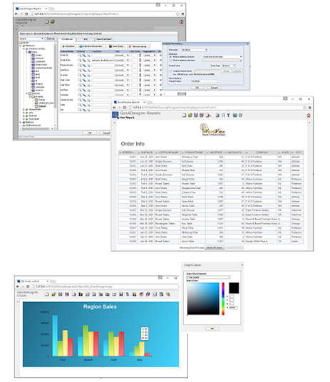 screenshot of EspressReport ES